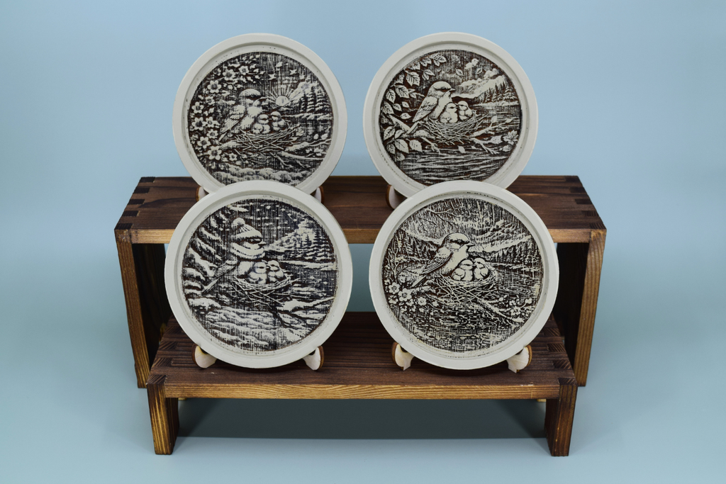 Songbirds of the Season (set of 4)