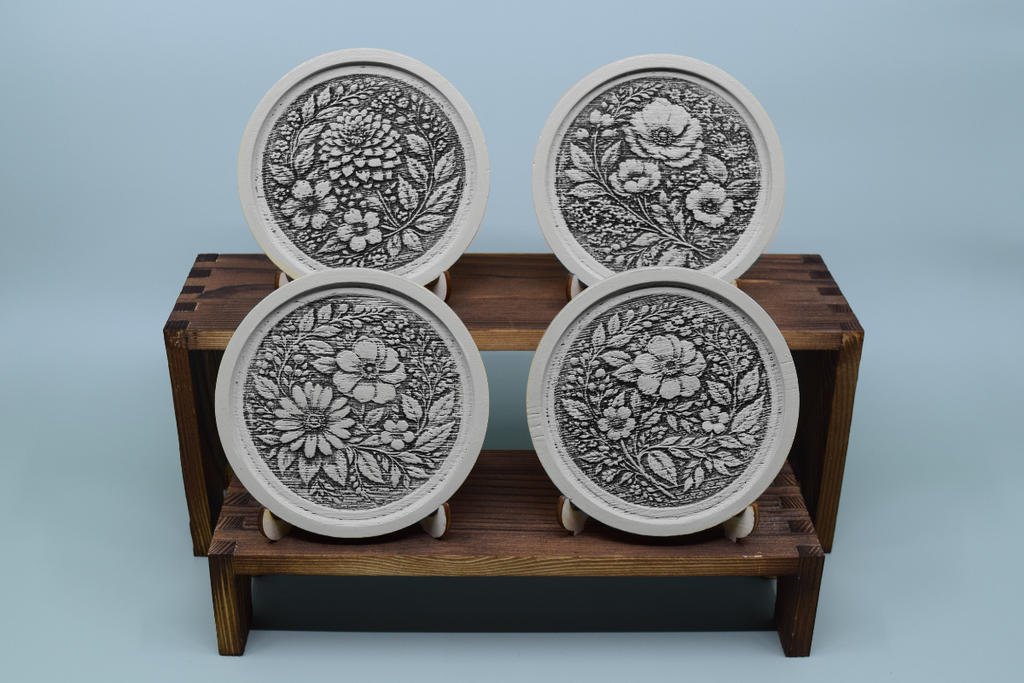 Wreath of Flowers (set of 4)