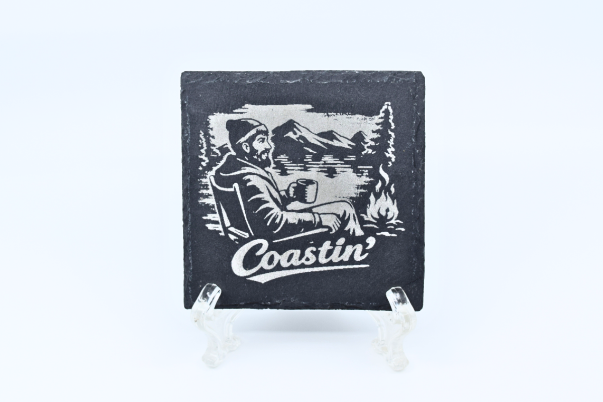 He's Campin' & Coastin'