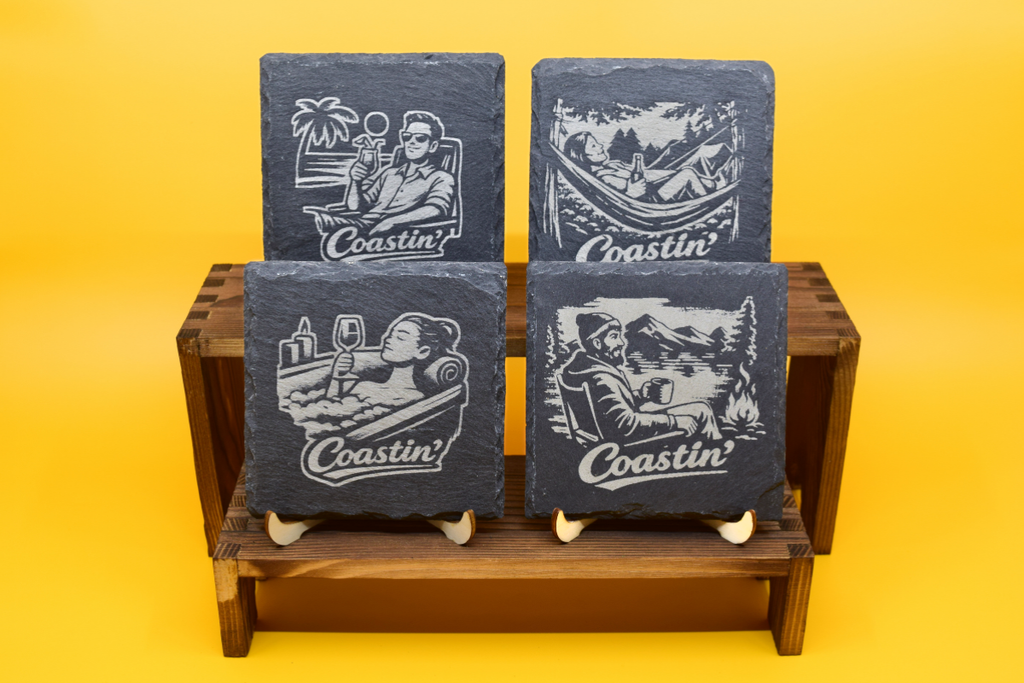 Chillin' & Coastin' (set of 4)