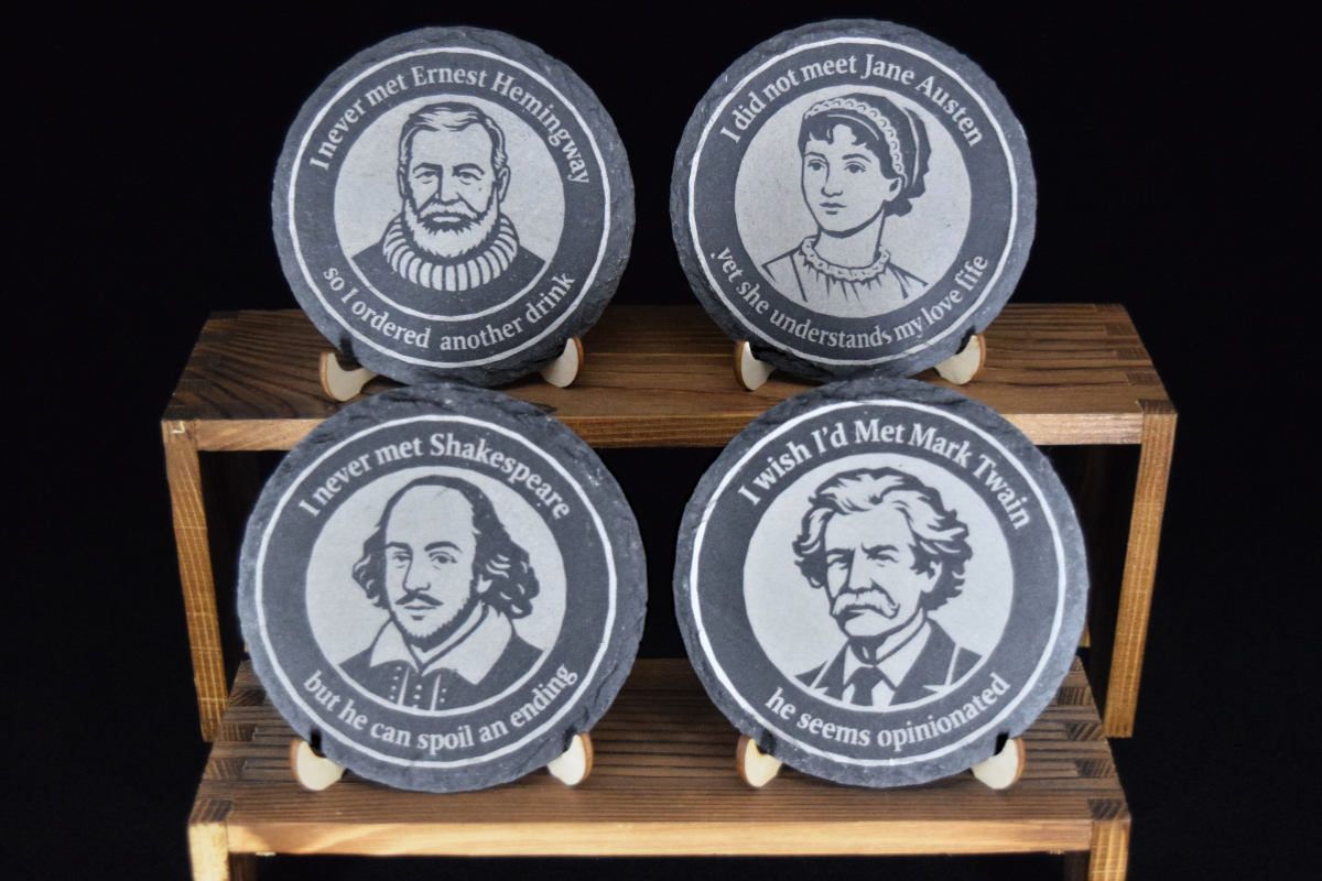 Literary Legends (set of 4)