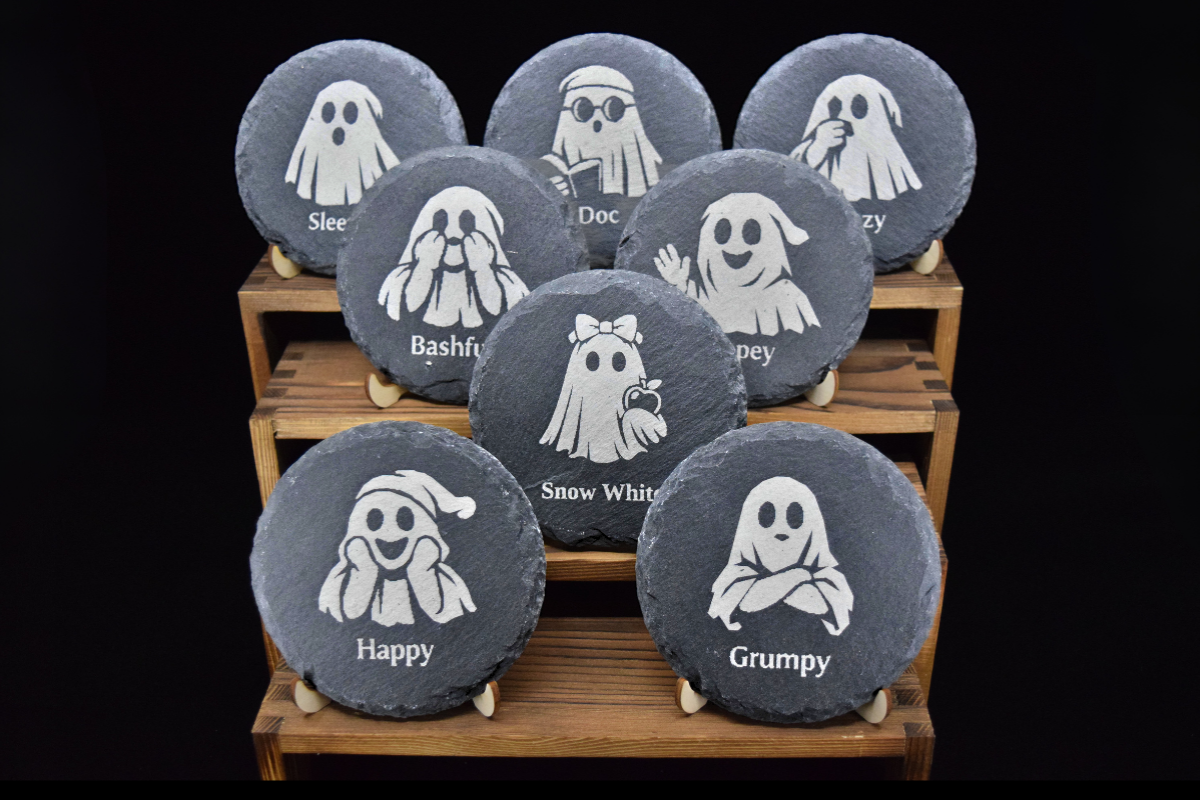 Snow White & the Seven Ghosters (set of 8)