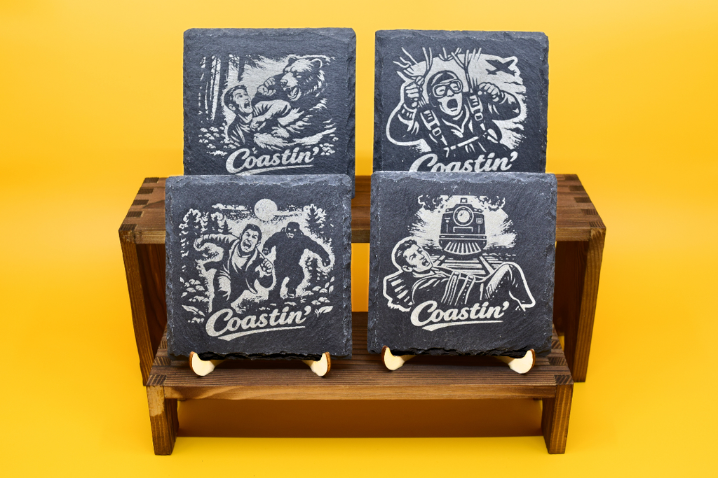 Crazy & Coastin' (set of 4)