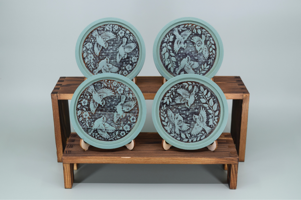 Songs of the Sparrows (set of 4)