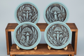 Land of the Toadstools (set of 4)